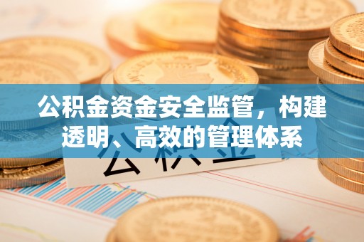 四会公积金资金安全监管，构建透明、高效的管理体系
