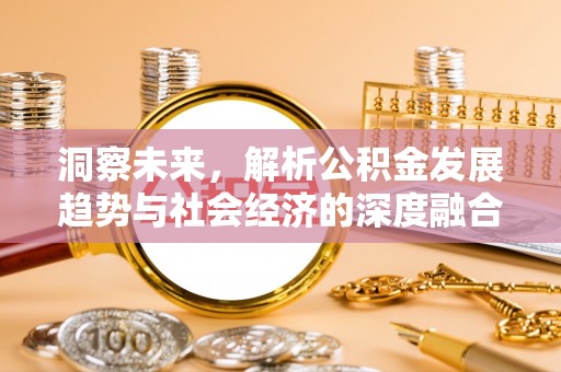 四会洞察未来，解析公积金发展趋势与社会经济的深度融合