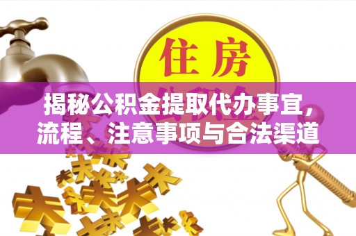 四会揭秘公积金提取代办事宜，流程、注意事项与合法渠道