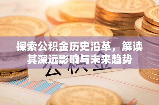 四会探索公积金历史沿革，解读其深远影响与未来趋势