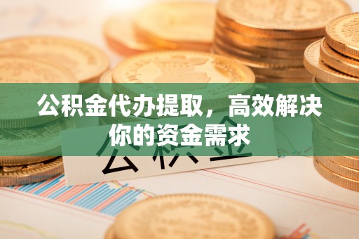 四会公积金代办提取，高效解决你的资金需求
