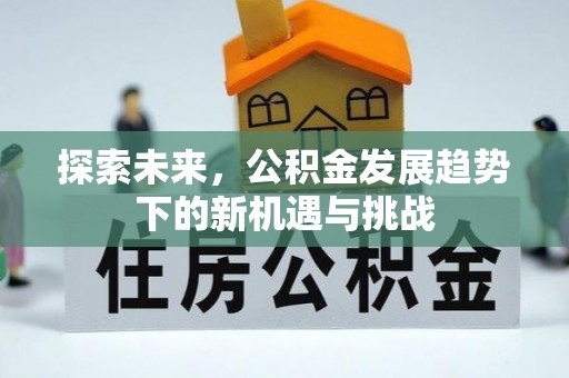 四会探索未来，公积金发展趋势下的新机遇与挑战